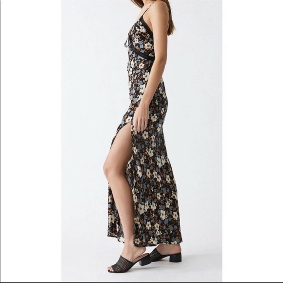 Free People All I Wanted Midi Slip Dress - Picture 2 of 7